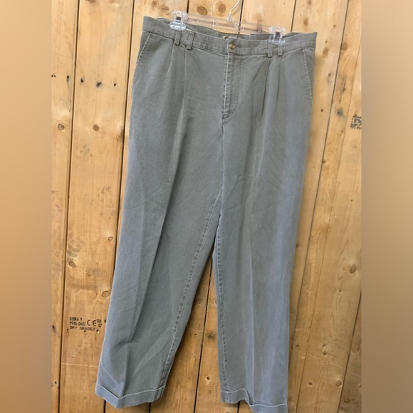Vintage The Territory Ahead Mens 36 Grey &‎ White  Pants - Picture 1 of 5